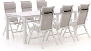 Diningset Bellagio | 6 personen | Tuinset aluminium | 7-delig | Kees Smit Tuinmeubelen