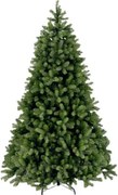 Bayberry kunstkerstboom - 153 cm - groen - Diameter 107 cm - 681 tips - metalen voet