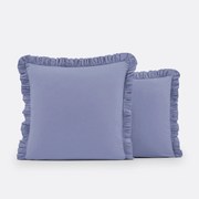 Kussensloop met volant in gewassen katoen, Scenario