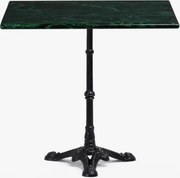 Roma Marmeren Bartafel Groen Marmer Big Flower & Vierkant & Zwart - Sklum