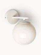 Wandlamp Atlanta van opaalglas