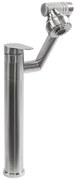 Wastafelkraan Rea Paco Brush Steel High
