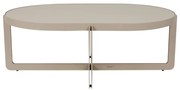 Zuiver Centre Oval Beige Ovale Design Salontafel Beige - 102 X 68cm.