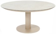 Sarah low dining tuintafel 130xH69 cm printed ceramic latte Taste 4SO