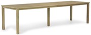 Dining Tuintafel Rechthoekig 300 x 90 cm Teak Old teak greywash Weston