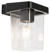 Moderne buiten wandlamp zwart IP54 - Chimay