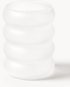 Mondgeblazen borosilicaatglazen Bubbly, 4-delig
