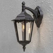 KONSTSMIDE Wandlamp Firenze onder matzwart