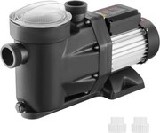 VEVOR 1,5 pk bovengrondse zwembadpomp, 220-240 V, 1450/2860 tpm pomp met dubbele snelheid, 1100 W, maximale stroomsnelheid 27800 l/u, krachtige pomp, energiebesparende zwembadpomp voor bovengrondse zwembaden, CE-certificering