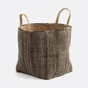 Gevlochten mand in jute, Jutlo