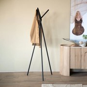 By-Boo Matto Staande Kapstok Zwart Metaal