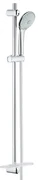 GROHE Euphoria 110 Massage Glijstangset - 90cm - ronde handdouche - 3 straalsoorten - gladde doucheslang - met zeepschaal - chroom 27226001