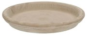 Bloempotschotel, terracotta, grijs,ø 25 cm
