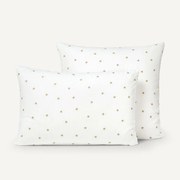 Kussensloop in biologisch perkalkatoen, Stella