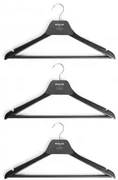 Set Van 6 Hangers Orig Zwart - Sklum