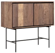 DTP Home Metropole Hoog Dressoir Teakhout 100 Cm - 100x45x95cm.