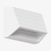 Led-wandlamp Voor Buiten In Aluminium Nolise Wit - Sklum