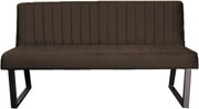 Eetkamerbank - Hengelo - stof Element antraciet 01 - 140 cm