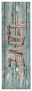 vidaXL Keukenmat wasbaar Love 45x150 cm