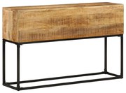 vidaXL Wandtafel 120x30x75 cm ruw mangohout