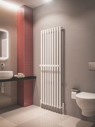 Eastbrook Tunstall handdoekbeugel verticale radiator 63cm wit