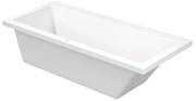 Duravit Vero bad acryl rechthoekig met rugsteun rechts 170x70x46cm wit 700132000000000