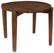 Dutchbone Shane Houten Salontafel Met Dienblad - 59 X 59cm.