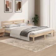 vidaXL Bedframe massief grenenhout 150x200 cm 5FT King Size