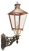 Buitenlamp Wolfsburg L brons