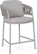 4 Seasons Outdoor Seasons Calma High Dining LOFT With Cushions Aluminium/rope Taupe