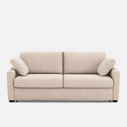 Slaapbank van fijn ribfluweel, schuim, Timor