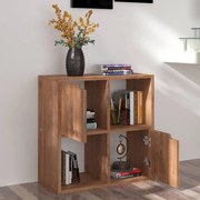 vidaXL Boekenkast 60x27,5x59,5 cm spaanplaat bruin eiken