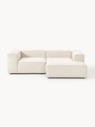 Modulaire hoekbank Lennon van linnenmix (2-zits)