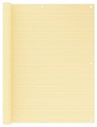 vidaXL Balkonscherm 120x300 cm HDPE beige