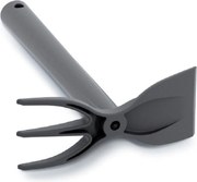 Prosperplast Respana Cultivator&amp;Schoffel - Zwart - 29 cm - 2-in-1