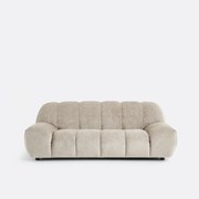 3-zits bank van dik fluweel Nuria