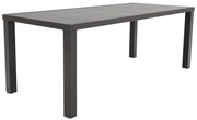 Lena tuintafel antraciet - 210 x 90 cm.