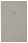 ZEZA Grade douchevloer - 120x90cm - antislip - antibacterieel - mineraalmarmer - rechthoek - mat new pearl (beige) 400000000000019919