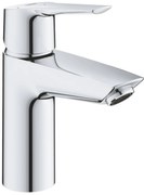 Grohe QuickFix Start S-size wastafelkraan met koude start en push-open waste chroom