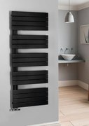 Aqualine Mili radiator mat zwart 60x151cm 775W