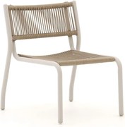 Lounge tuinstoel | Manifesto Cecita | Rope (touw) | Taupe | Stapelbaar | Kees Smit Tuinmeubelen