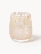 Handgemaakte waterglazen Yava, 4 stuks