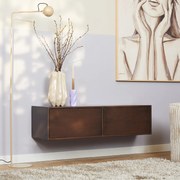 Starfurn Vision Walnoot Tv-meubel Hangend 120 Cm - 120x35x30cm.