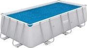 Bestway drijvende solar pool cover/afdekzeil - rechthoekig - L703 x B336 cm