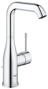 GROHE Essence Wastafelkraan Opbouw - uitloop 12.7cm - L-size - hoge draaibare uitloop - waste - chroom 24174001