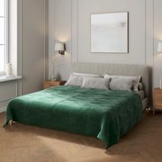 Dekoria Sprei Velvet, donkergroen