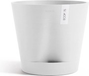 Ecopots bloempot Venice 2 40 - Rond - Pure White - Diameter 40,2 x H35,7 cm