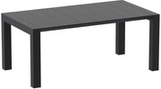 Siesta  Tuintafel - Vegas Medium - Zwart - Uitschuifbaar 180/220 cm