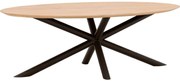 Goossens Excellent Eettafel Gs-1302, Ovaal 220 x 120 cm