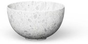 Looox Ceramic terrazzo Sink Ceramic small Waskom fontein 23cm rond terrazzo beige WWKS23TB